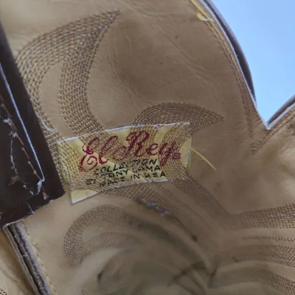 MINT Alligator El Rey Tony Lama 6.5B Honey Brown Cowboy Cowgirl Western Boots - Picture 4 of 16
